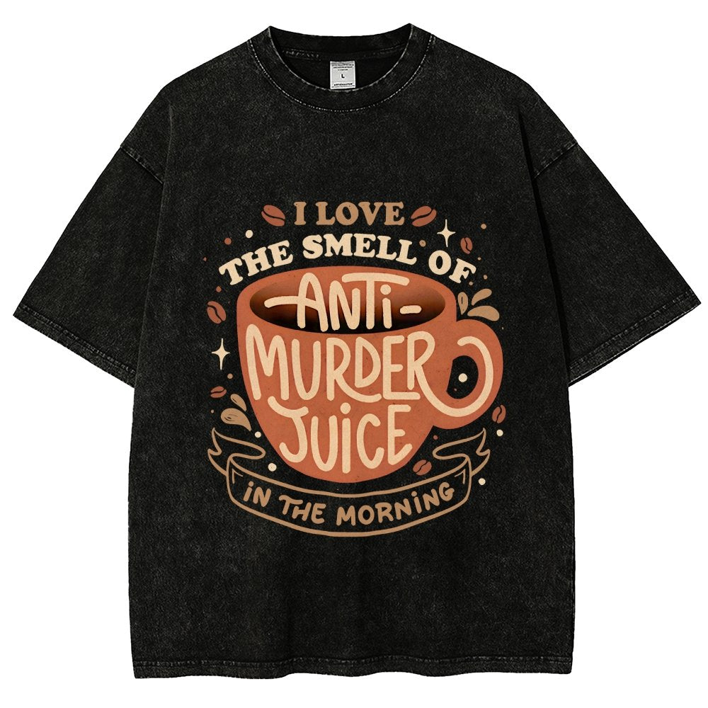 Anti-Murder Juice Vintage Distressed T-shirt