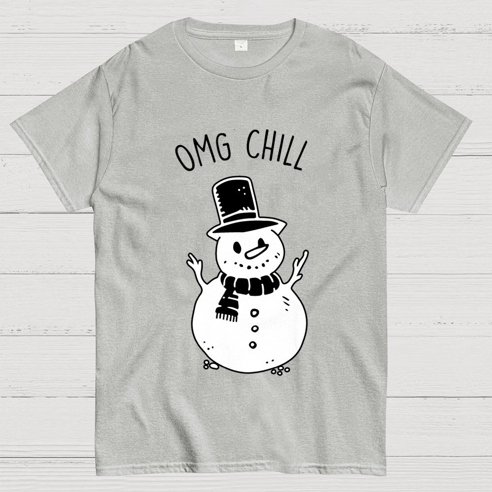 OMG Chill Christmas Geek T-Shirt
