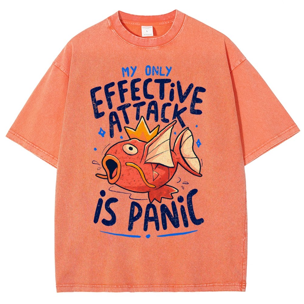 Panic Attack Vintage Distressed T-shirt