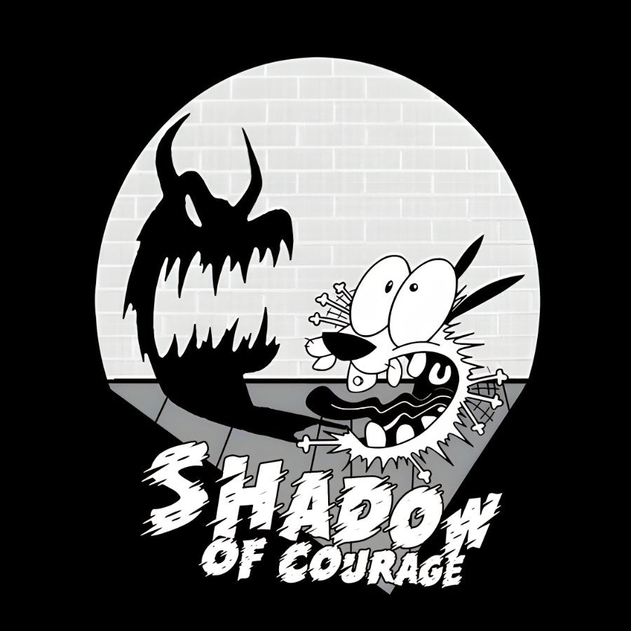 The Courage Of A Dog Geek T-Shirt