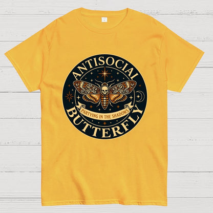 Antisocial Butterfly  Geek T-Shirt