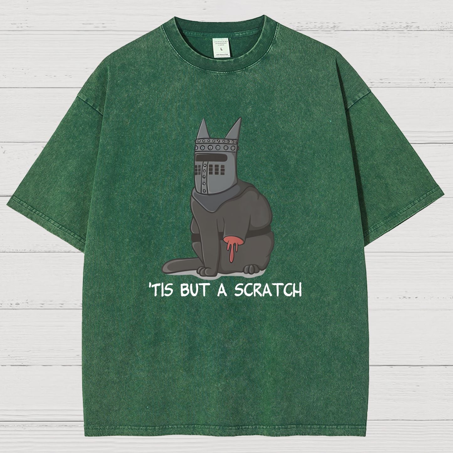 'Tis but a scratch Vintage Distressed T-shirt