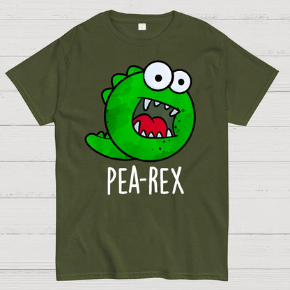 Pea-rex Funny Pea Pun Geek T-Shirt