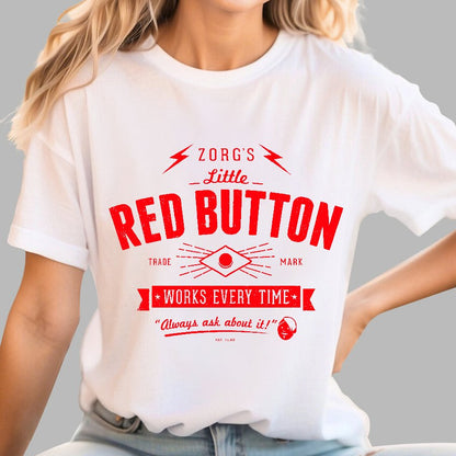 Little Red Button Geek T-Shirt