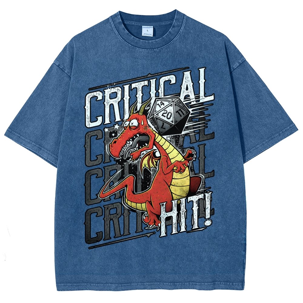 Super Crit Hit Vintage Distressed T-shirt