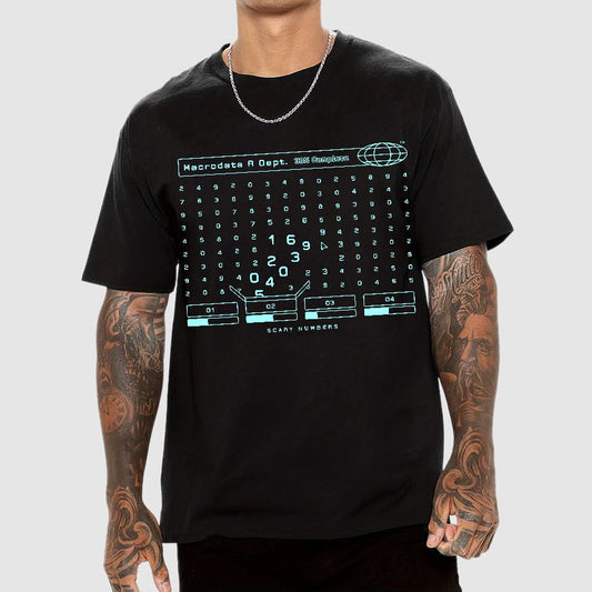 Scary Numbers Geek T-Shirt