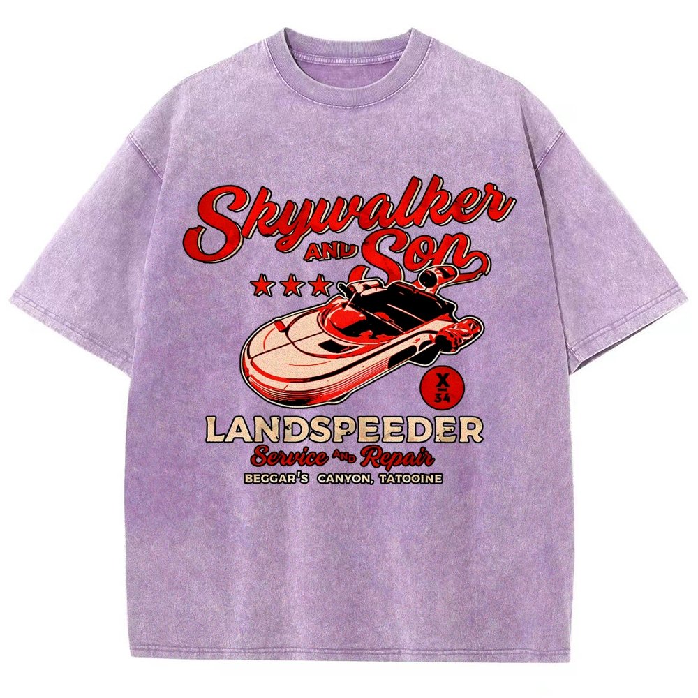 Speeder Shop Vintage Distressed T-shirt