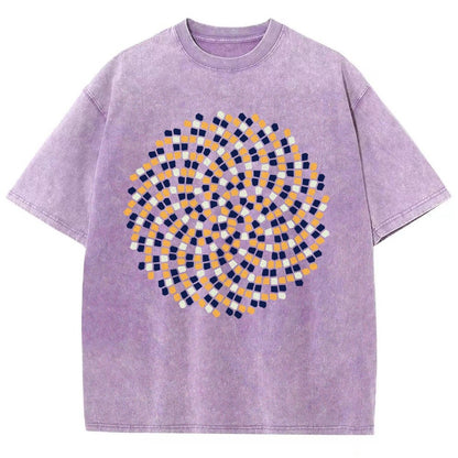 Fibonacci modulus Vintage Distressed T-shirt