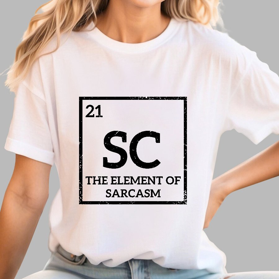 Sc The Element Of Sarcasm Geek T-Shirt