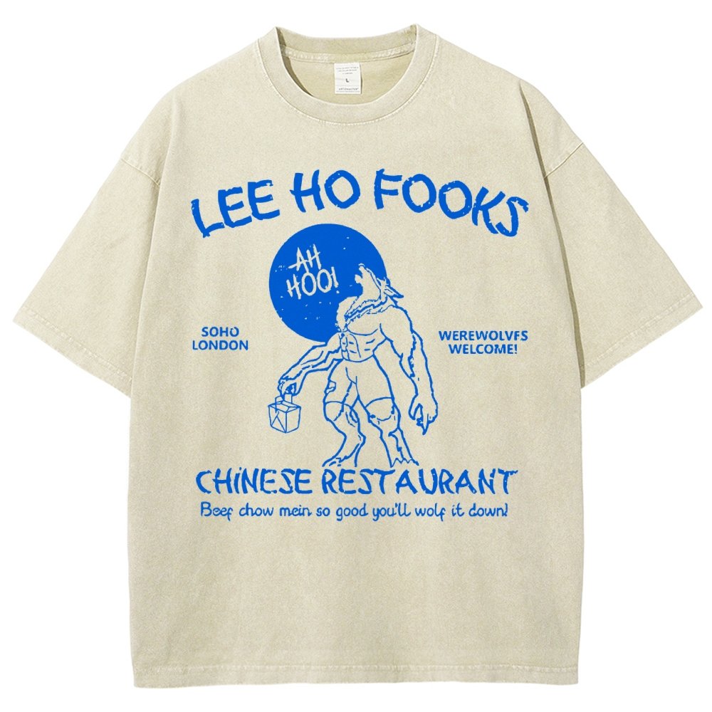 Lee Ho Fooks Chinese Restaurant Vintage Distressed T-shirt