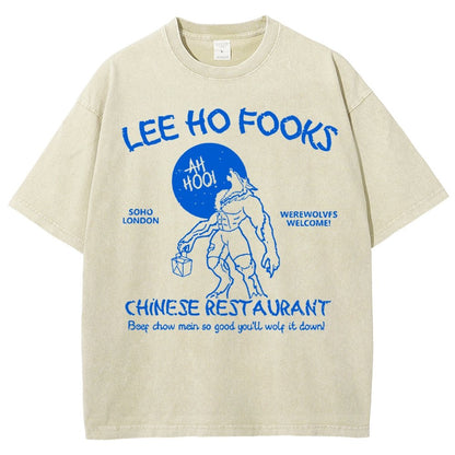 Lee Ho Fooks Chinese Restaurant Vintage Distressed T-shirt