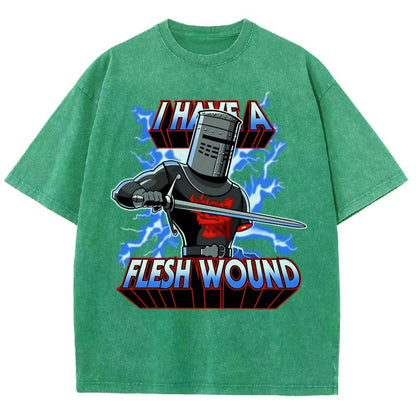 I Have A Flesh Wound Vintage Distressed T-shirt