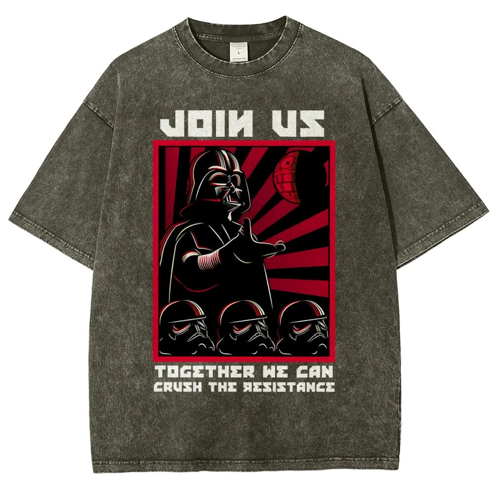 Overcome The Opposition Vintage Distressed T-shirt