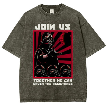 Overcome The Opposition Vintage Distressed T-shirt