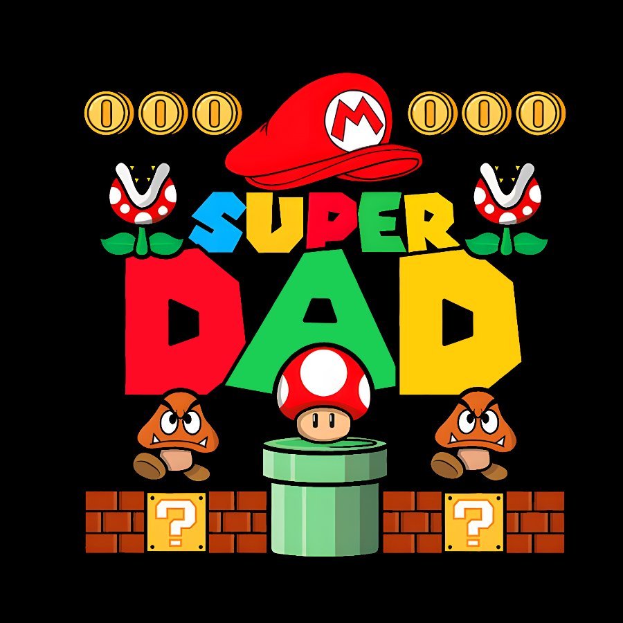 Super DAD Geek T-Shirt