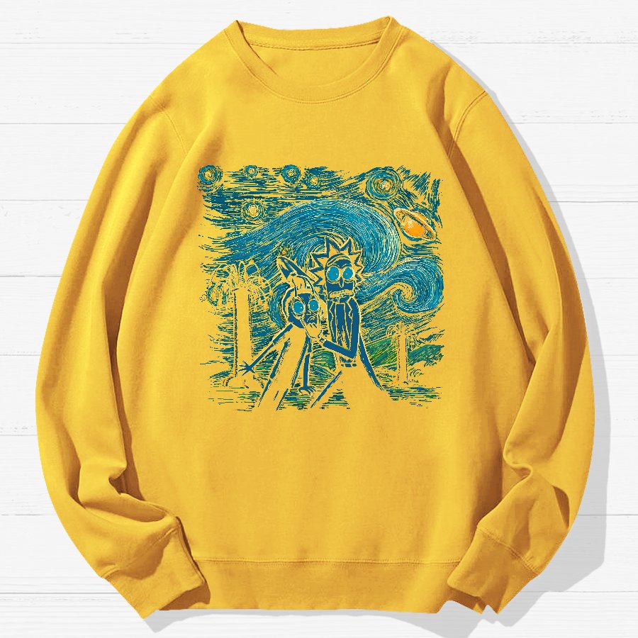 Star Science Geek Cotton Sweatshirt