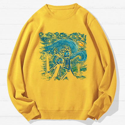 Star Science Geek Cotton Sweatshirt