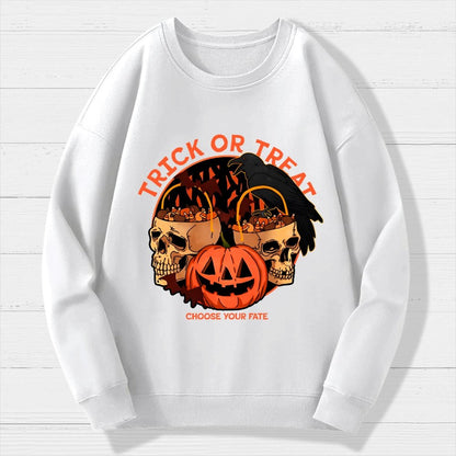 Choose Your Fate Geek Cotton Sweatshirt