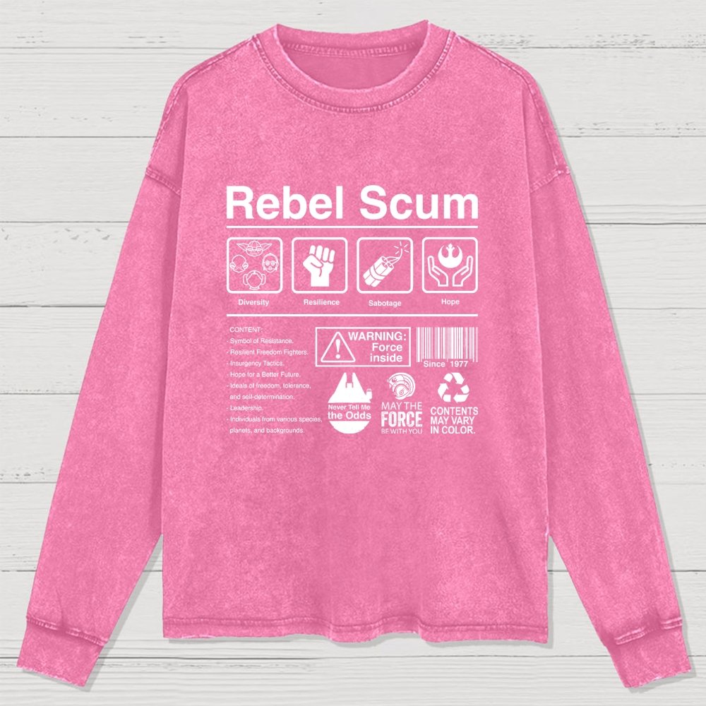 Washed Long Sleeve Tee 2507000218