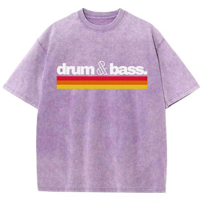 Drum N Bass Vintage Distressed T-shirt