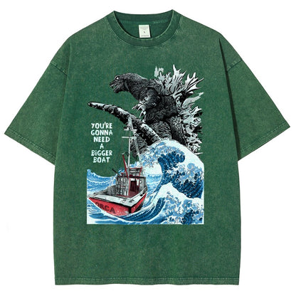 You need a bigger boat Funny Vintage Distressed T-shirt