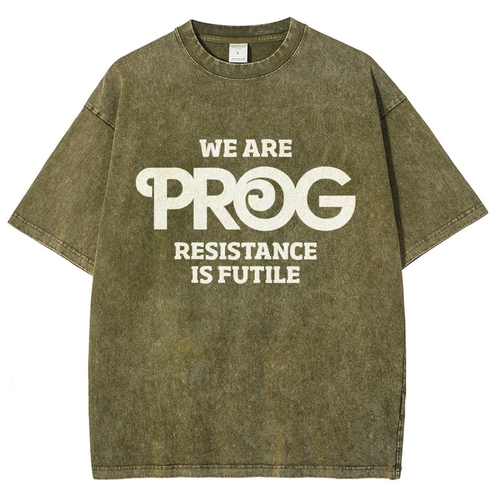 We Are Persistence Is Futile  Vintage Distressed T-shirt