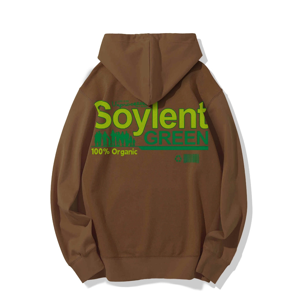 Soylent Green Printed Back Cotton Hoodie