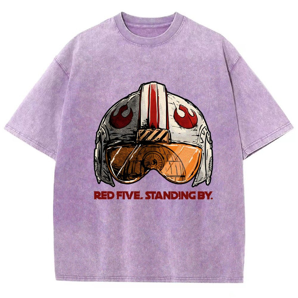 Standing By Vintage Distressed T-shirt