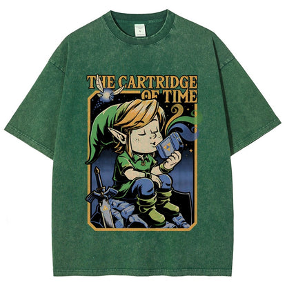 Vintage Game Elf Vintage Distressed T-shirt