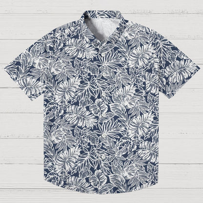 Batik Art Flowers Geeky Shirt