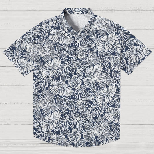 Batik Art Flowers Geeky Shirt
