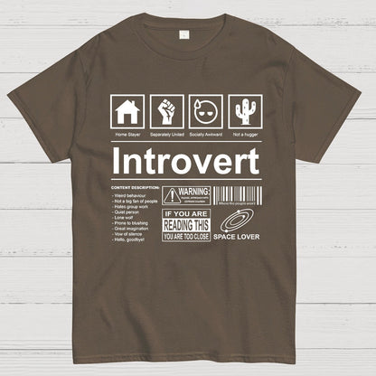 Introvert Label Geek T-Shirt
