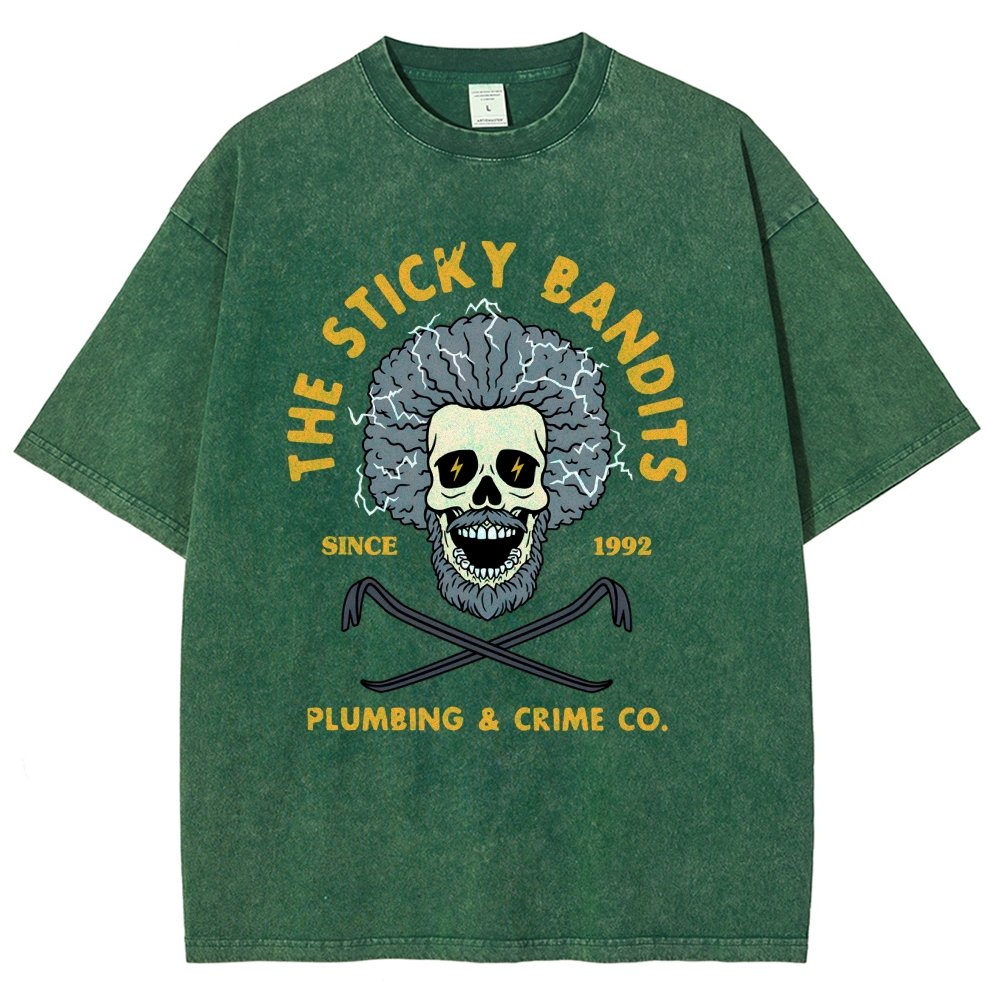 The Sticky Bandits Vintage Distressed T-shirt