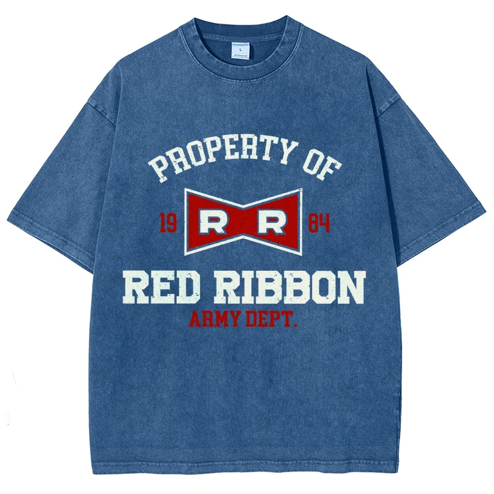 Property of red ribbon Vintage Distressed T-shirt