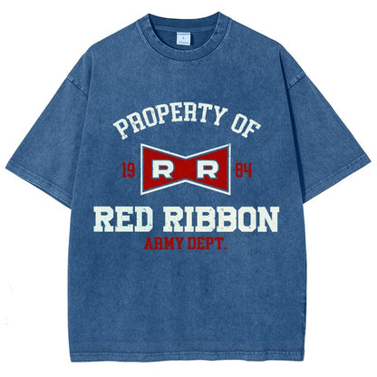 Property of red ribbon Vintage Distressed T-shirt