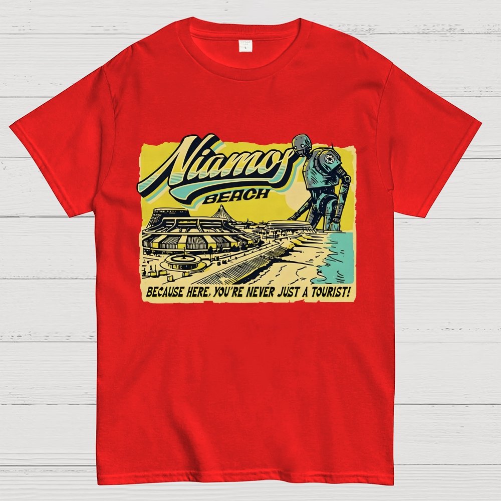 Niamos Beach Geek T-Shirt