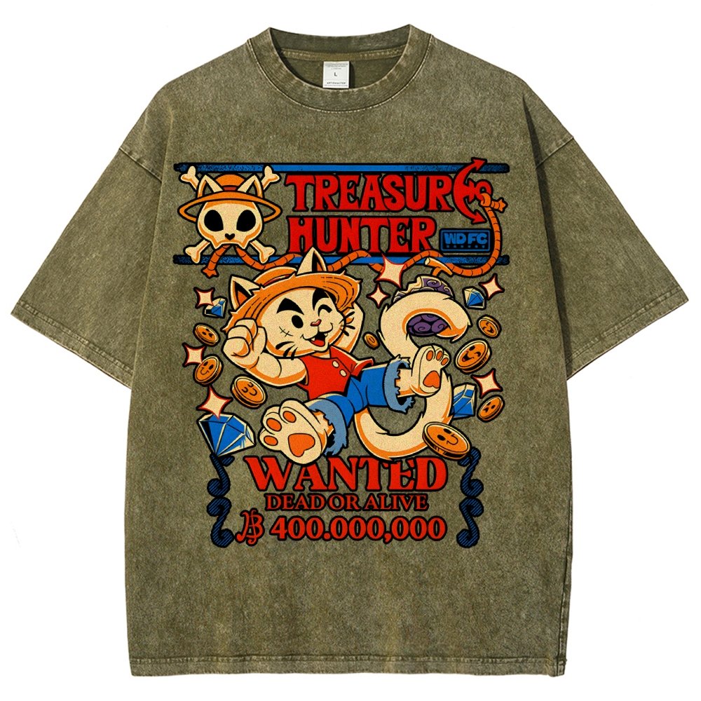 Treasure Hunter Vintage Distressed T-shirt