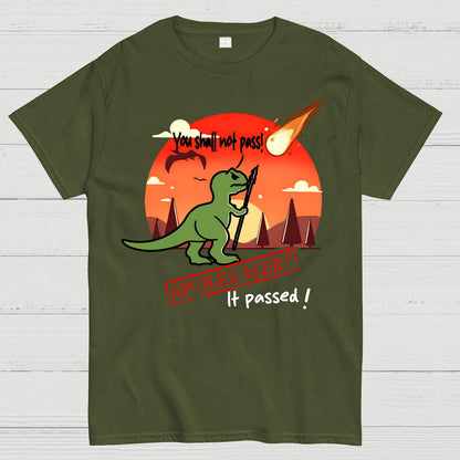 Spoiler alert You shall not proceed! Geek T-Shirt