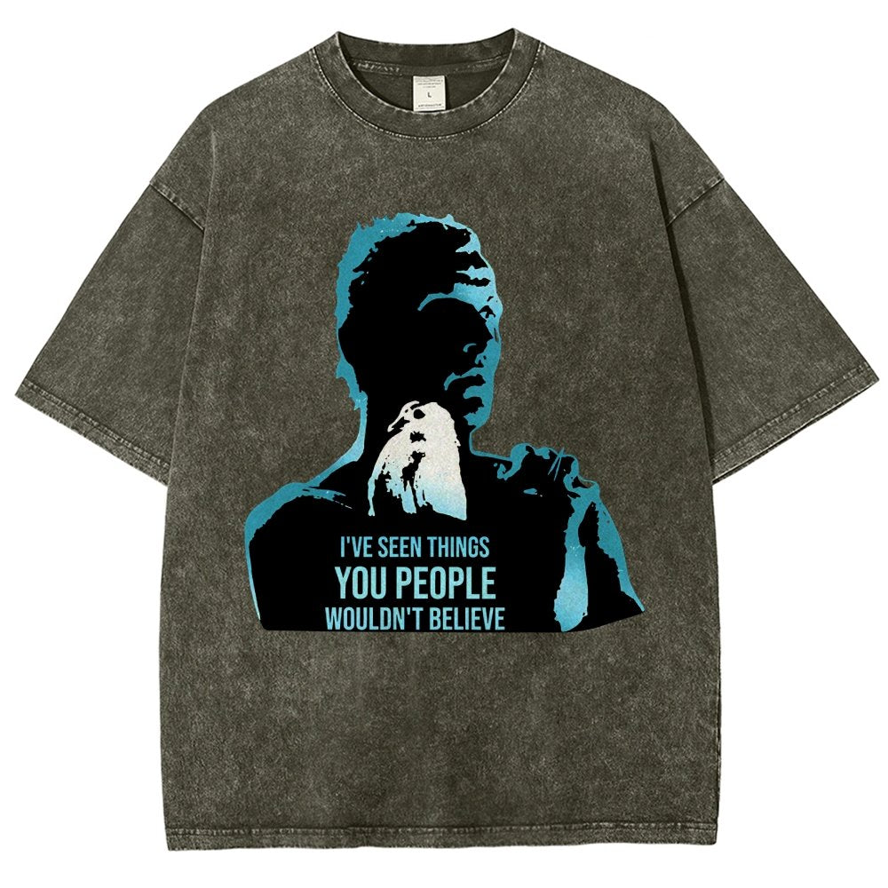 I've Seen Things You People Wouldn't Believe Vintage Distressed T-shirt