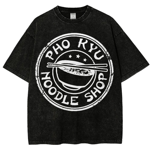 Pho Kyu Noodle Shop Vintage Distressed T-shirt