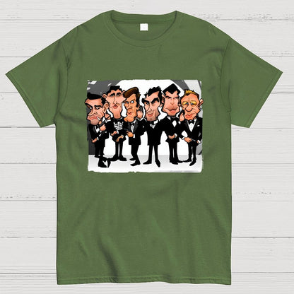 Six Faces One Spy Geek T-Shirt