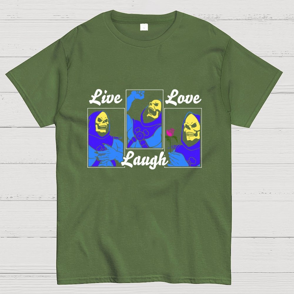 Live Laugh Love Geek T-Shirt