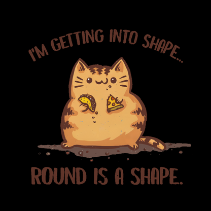 Round is a Shape Geeky T-Shirt