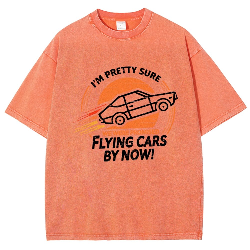 Flying Cars By Now Vintage Distressed T-shirt