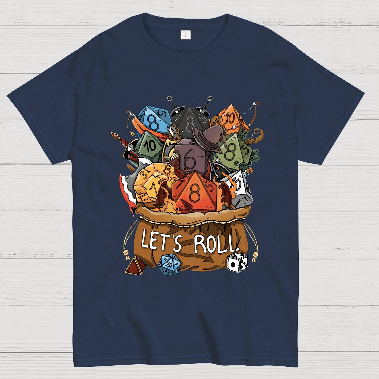 Let's Roll Nerdy T-Shirt