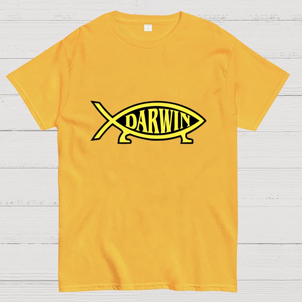 Darwin Fish Geek T-Shirt