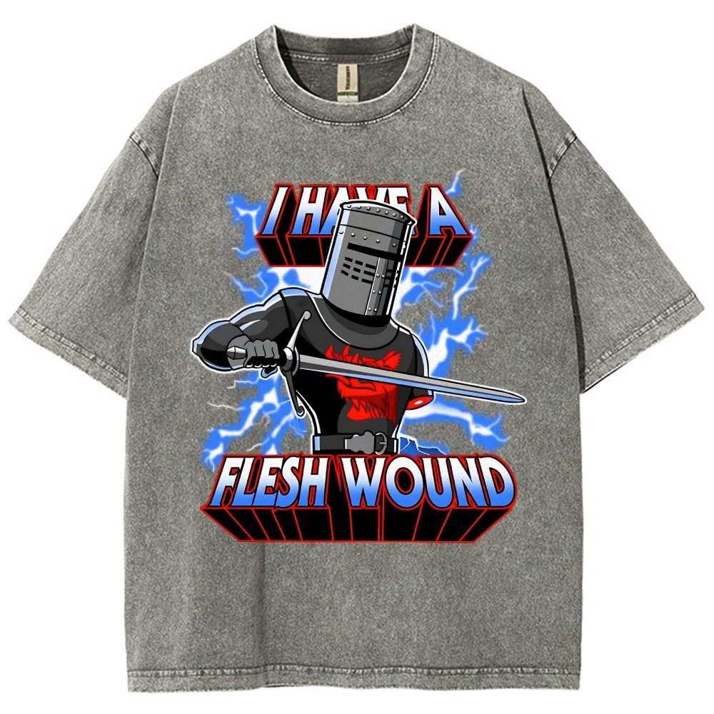 I Have A Flesh Wound Vintage Distressed T-shirt