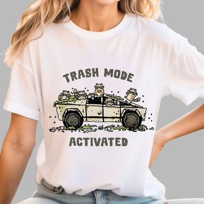 Trash Mode Activated Geek T-Shirt