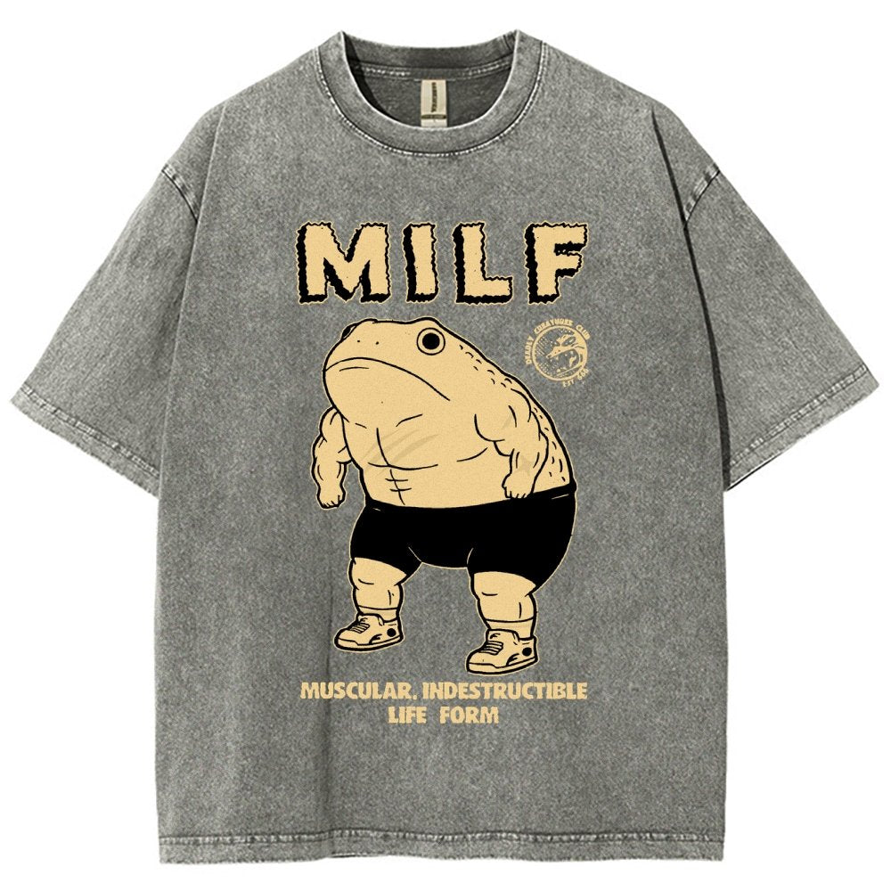 Deadly Form DILF Vintage Distressed T-shirt