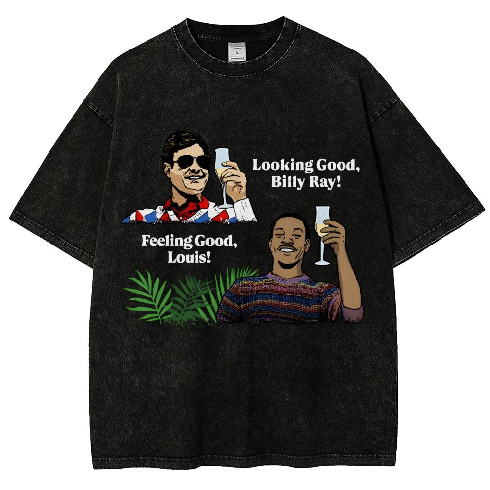 Looking Good Billy Ray! Feeling Good Louis! Vintage Distressed T-shirt